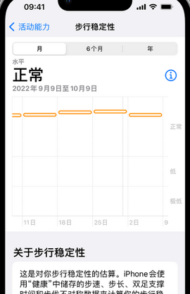 孟连iPhone手机维修如何在iPhone开启'步行稳定性通知'