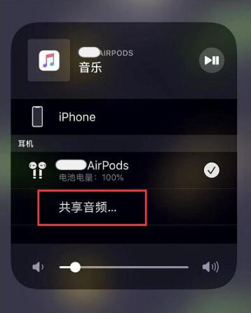 孟连苹果14音频维修点分享iPhone14音频共享设置方法 