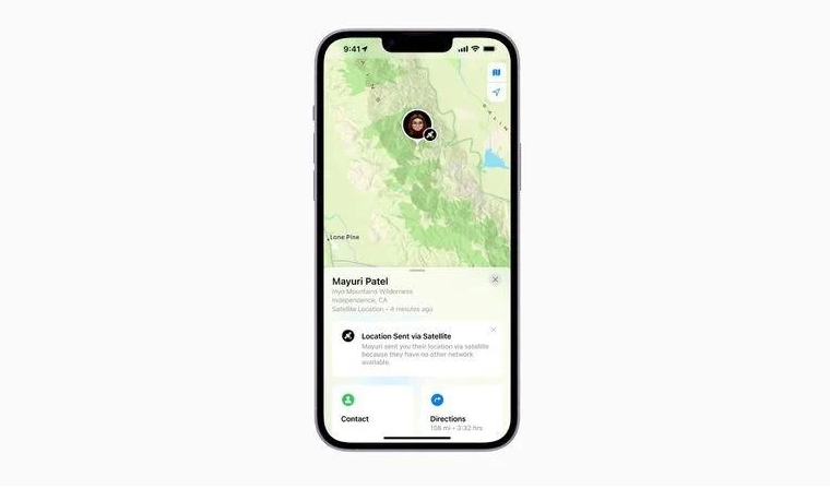 孟连苹果14维修分享iPhone14系列中 FindMy功能通过卫星分享位置方法教程 