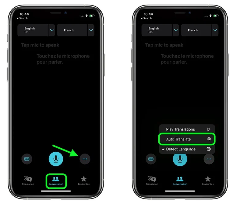 孟连苹果手机维修分享iOS 15 “翻译” App 新改进 